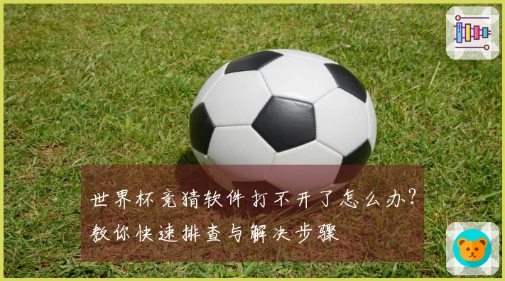 世界杯竞猜软件打不开了怎么办？教你快速排查与解决步骤