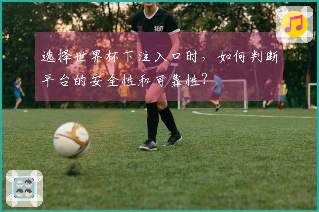 选择世界杯下注入口时,如何判断平台的安全性和可靠性?
