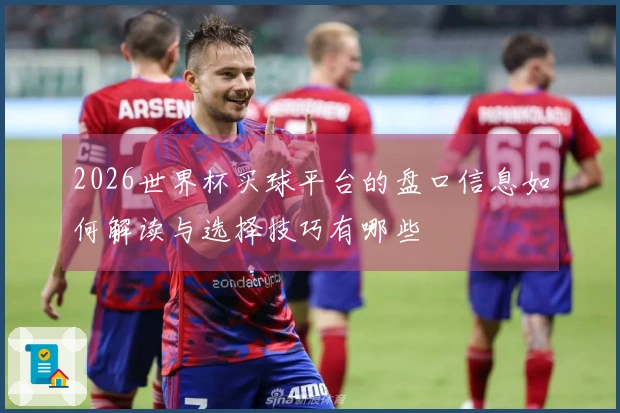 2026世界杯买球平台的盘口信息如何解读与选择技巧有哪些