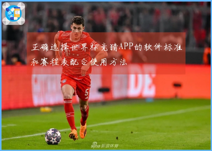 正确选择世界杯竞猜APP的软件标准和赛程表配合使用方法